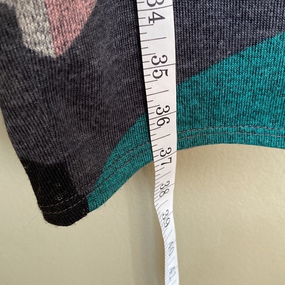 EGS BY ELOGES: Multi Color Chevron Blouson Tunic- XL - Picture 7 of 7